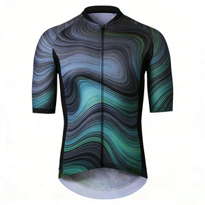 Jersey de Ciclismo Personalizado con Logotipo, Transpirable, que Absorbe la Humedad, Material Suave, Corte de Competición, para Eventos de Ciclismo en Carretera y Deportes al Aire Libre - Product Image 3