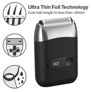 Afeitadora Eléctrica de Lámina Única, Máquina Cortapelos con Pantalla LED, Recortadora de Barba Recargable para Hombres - Product Image 4