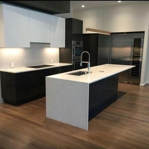 Cheap Contemporary <b>Grey</b> Kitchen Cabinet Modern Laminate Kitchen Cabinets Design Custom Kitchen Furniture - Product Image 6