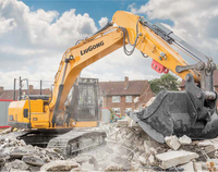 Excavator Crawler Liuzhou 22 Ton CLG922E Hidrolik dengan kapasitas 1cbm