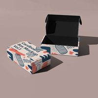 Boîte d'expédition en carton ondulé personnalisée, écologique et recyclable, pour l'expédition de vêtements et de produits d'e-commerce
