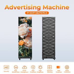 Pantalla LED de Alta Frecuencia de Actualización de 7680Hz |   Señalización Digital Interior con Soporte de Piso P1.53-P2.5 - Product Image 1