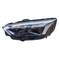 Phares LED laser foncés 12V 6000K pour Audi A5 S5 RS5 2021-2024, pour réparation/remplacement OEM et mise à niveau/modification