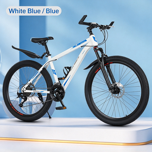 Vélo de montagne pour adultes personnalisé, 24 pouces, 26 pouces, frein à disque double, vélo tout-terrain, cadre en acier carbone, cadre rigide, capacité de charge de 120 kg - Product Image 6