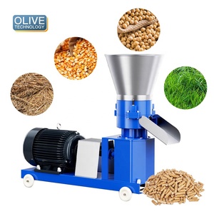 Máquina de pellets de Venta caliente Máquinas de procesamiento de alimentos para animales Aves de Corral Pollo Pescado Máquina de fabricación de pellets de alimentación - Product Image 1