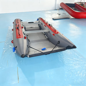 Catamarán de Alta Velocidad, Lancha Rápida, Catamarán Inflable para Pesca, Catamarán de Pontones 330 360 390 430 en Venta - Product Image 3