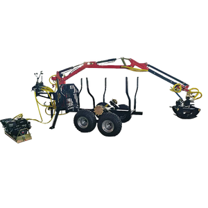 Tractor y grúa de troncos a gasolina, remolque de troncos ATV para uso doméstico <span class=keywords><strong>forestal</strong></span> y granja, nueva condición usada disponible - Product Image 2