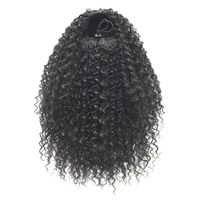Nouveautés : Extension de cheveux synthétiques bouclés de qualité supérieure, queue de cheval instantanée à clipser avec cordon de serrage, queue de cheval courte pour enfants