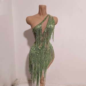 Novance Y5606 <span class=keywords><strong>Vestidos</strong></span> de Fiesta de Cóctel al por Mayor para Mujer, Vestido de Novia Sexy con Abertura Alta para Mujer, para Fiestas y Clubes Nocturnos - Product Image 2