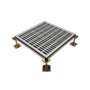 Loseta de <span class=keywords><strong>Piso</strong></span> Elevado Perforada Antiestática de 600x600 mm para Centro de Datos, Fabricante de China - Product Image 2