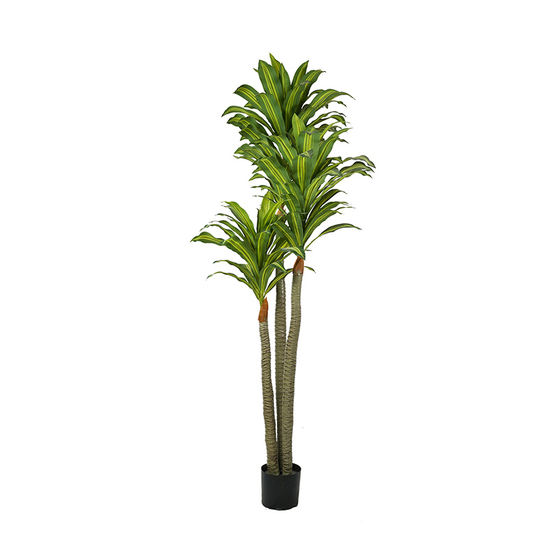artificial trees potted