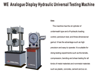 Analogue Display Hydraulic Universal Testing Machine Geotechnical Instrument for Material Tensile and Compression Test