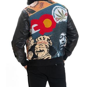 Мужской жаккардовый пуховик - Product Image 3