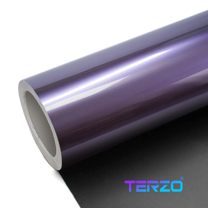 Forest Green Car <b>Wrap</b> <b>Vinyl</b> Film Roll Auto Waterproof TERZO PET Liquid Metal Stain Resistant Film - Product Image 1