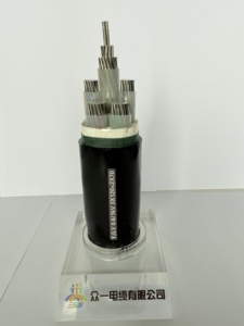 YJLV <span class=keywords><strong>NAXY</strong></span> NA2XY câble d'alimentation en aluminium simple gaine de chlorure de polyvinyle isolée en polyéthylène réticulée pour appareil ménager - Product Image 2