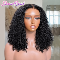 Perruques en cheveux humains bruts bouclés crépus, alignées aux cuticules, sans colle, avec dentelle frontale, 100 % cheveux humains bruts, vente en gros pour fournisseurs