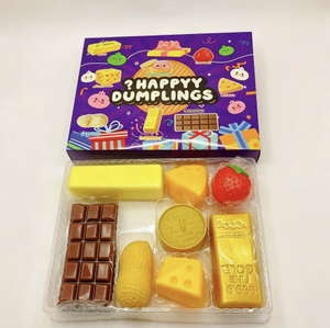 Calendario de Adviento de Dumplings Misteriosos, 24 Figuras de Plástico Coloridas, Juguete Sorpresa Navideño Unisex para Niños de 5 a 7 Años - Product Image 2