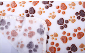 Automne hiver Double face chien couverture Cage épais polaire tapis pour animaux de compagnie vêtements avec motif imprimé chenil Pad pour chiens lit - Product Image 6