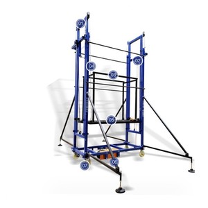 Professional Moving Easily Electric Scaffold Lift Mini Electric <b>Scaffolding</b> Lift and Fold Electric Lifting Scaffold Portable - Product Image 4