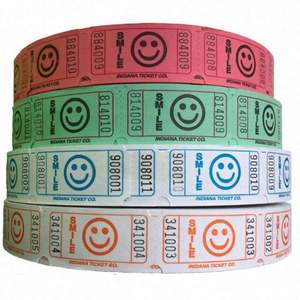 Fábrica de Guangzhou, Boletos Impresos Personalizados, Boletos de Canje para Sorteos, para Juegos de Arcade - Product Image 5