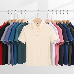 Logotipo personalizado bordado impresión verano Casual manga corta Pike Horse uniforme camiseta <span class=keywords><strong>para</strong></span> hombres mujeres tejido cuello redondo diseño - Product Image 2
