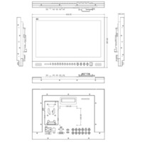 SEETEC-Monitor profesional con 3G-SDI/HDMI OEM, venta al por mayor de fábrica, 17,3x1920, 1080 HD, ", Aluminio