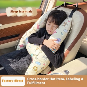 Cuscino per auto in fibra sintetica stampato con animazione di cartoni animati comodo protezione universale per il cuscino del sedile per bambini - Product Image 6