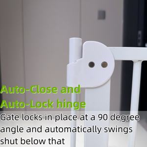 Hochwertige Metall Abs versenkbare Hunde tor Modern Style Faltbare Haustier tür Leitplanke Solid Animal Pattern Baby Safety Play Gate - Product Image 3