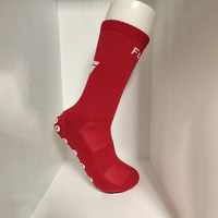 Faible MOQ pour la vente en gros de chaussettes de football personnalisées avec grip, chaussettes à grip personnalisées pour hommes