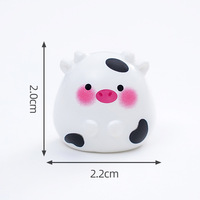 Figuras de Animales del Zodiaco, Lindas y Hechas a Mano, Decoraciones de Resina, Accesorios para Coche y Escritorio