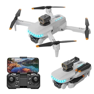 New Arrival P14 Wifi <strong>Fpv</strong> Drone Dual Lens <strong>Servo</strong> Avec <strong>Camera</strong> with Four Sided Infrared Obstacle Avoidance and LED Lights - Product Image 1