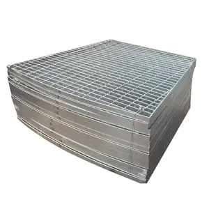 Outdoor Heavy Duty Sidewalk Steel Grating Storm Ditch Trench Drain Drainage Cover Steel Grates