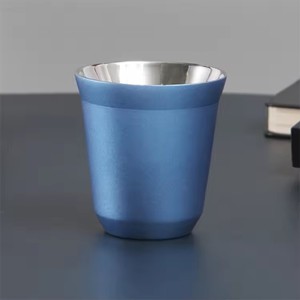 Taza <span class=keywords><strong>de</strong></span> Espresso Personalizada <span class=keywords><strong>de</strong></span> 200 ml, Diseño Moderno, Taza <span class=keywords><strong>de</strong></span> Café y Vino <span class=keywords><strong>de</strong></span> Acero Inoxidable <span class=keywords><strong>de</strong></span> Doble Pared con Aislamiento y Tapa <span class=keywords><strong>de</strong></span> Cápsula - Product Image 3