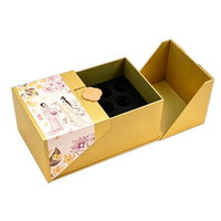 Boîte Cadeau Rigide Pliante de Luxe avec Embossage, Logo Personnalisé Imprimé, Vernis Sélectif UV et Impression 4 Couleurs pour Colliers