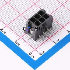 XDWF-C3030LT-2*3P Wire-to-Board Pin Header SMD,P=3mm Connector 2x3P 3mm Vertical Mount 6P - Product Image 1