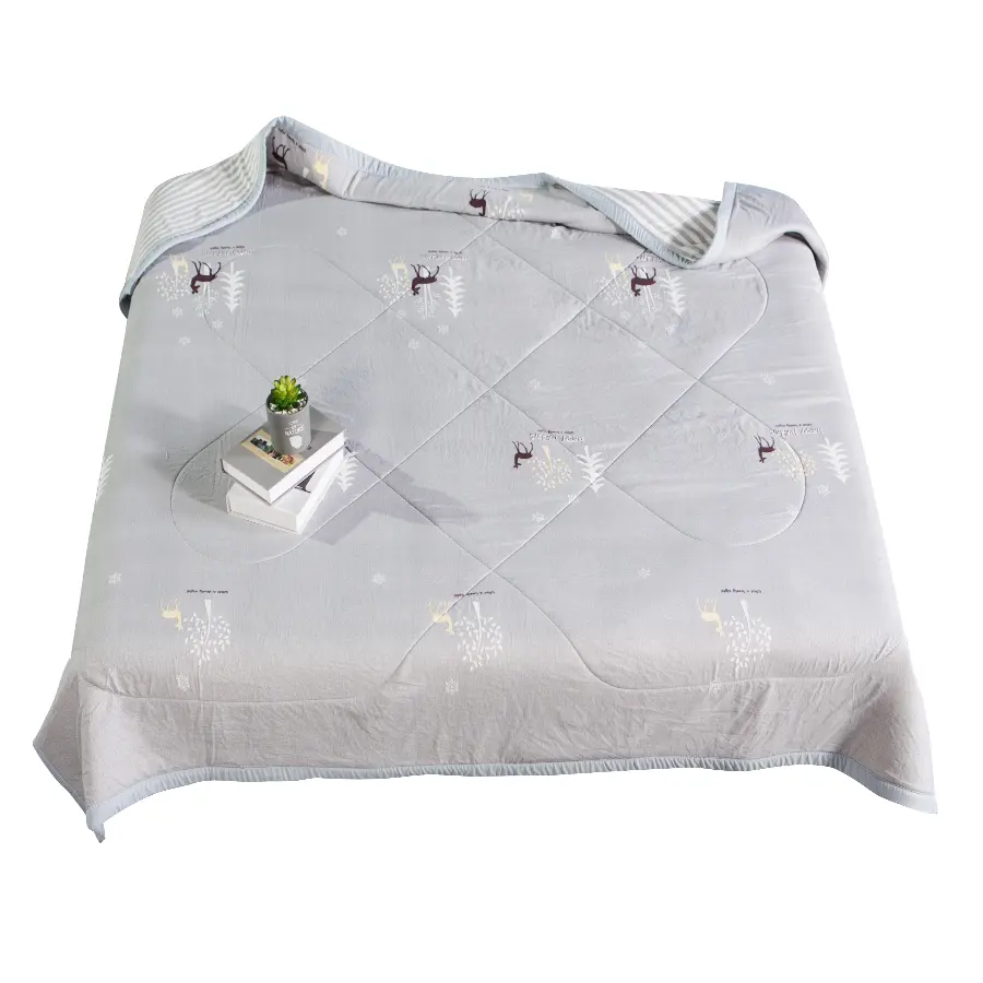 Drap de lit matelassé en Latex naturel doux pour la peau