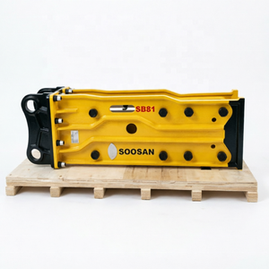 For SB81 Top Type Hydraulic Breaker New Condition Main Body Components Construction Mining 18-26 Ton Excavator 1 Year Breaker - Product Image 1