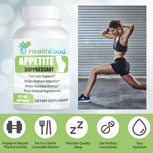 Capsules puissantes les plus populaires pour la suppression de l'appétit avec extrait de grains de café vert Garcinia Cambogia pour la perte de poids, 60 capsules - Product Image 4