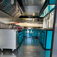 Remolque de Comida Totalmente Equipado de Acero Inoxidable, Carro Móvil Personalizado para Café, Panini, Hamburguesas, Filetes y Hot Dogs