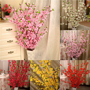 Décor à la maison 65CM <span class=keywords><strong>cerisier</strong></span> artificiel <span class=keywords><strong>printemps</strong></span> prune pêche fleur branche soie fleur arbre déco japonais fleur de <span class=keywords><strong>cerisier</strong></span> ensemble - Product Image 6