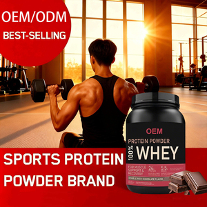Isolat de protéines de lactosérum <span class=keywords><strong>Gold</strong></span> Standard 24g 5lb Double Rich Chocolate BCAA Certifié GMP Supplément de croissance musculaire pour adultes - Product Image 4