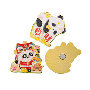 Aimants de réfrigérateur personnalisés à succès : Anime Cartoon Mignon 2D 3D Aimants en métal émaillé pour réfrigérateur - Product Image 2