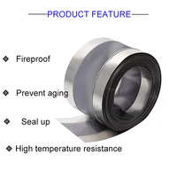 Accessoires pour systèmes CVC : Connecteur de conduit flexible ignifuge en PVC/tissu de fibre de verre/silicone pour applications CVC dans les conduits d'air