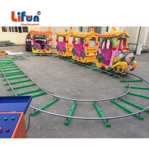 Tren Eléctrico de 14 Asientos para Niños, para Uso en Interiores y Exteriores, para Parques de Diversiones, Centros Comerciales, Marca LiFang - Product Image 4