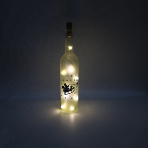 Décoration de chambre créative bouteille de <span class=keywords><strong>vin</strong></span> batterie vacances lumières de Noël - Product Image 1