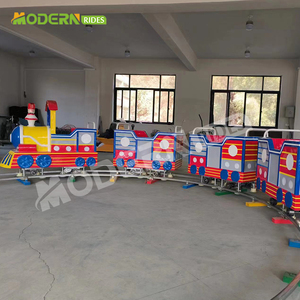 Train pour enfants Amusement Ride-On Train avec piste pour enfants Shopping Mall Playground - Product Image 3
