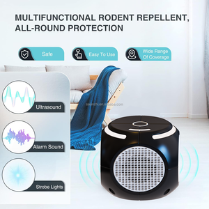 Saijzek Mới Sắp Đến Nâng Cấp Cao Hiệu Quả 270 Độ USB Powered Siêu Âm Chuột Chuột Loài gặm nhấm Sóc Chuột Pest <span class=keywords><strong>Repeller</strong></span> - Product Image 3