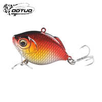Aotuo Hot Selling 4.5cm 8.8g Double Kill VIB Jig Lure Umpan Buatan Keras ABS untuk Ikan Bass Mandarin Air Tawar