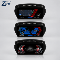Pour Série 5 E60 E61 E62, écran LCD Linux 720P, tableau de bord numérique avec Carplay, plug and play, sans codage, pièce de rechange après-vente