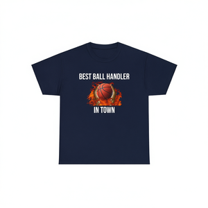 ผู้จัดการลูกบาสเก็ตบอลที่ดีที่สุดในเมือง เสื้อยืดบาสเก็ตบอล ของขวัญมีมตลกๆ - Product Image 2